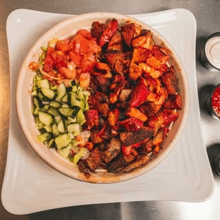 Mixed Lamb & Chicken Over Rice